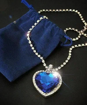 Titanic's Heart of the Ocean Necklace