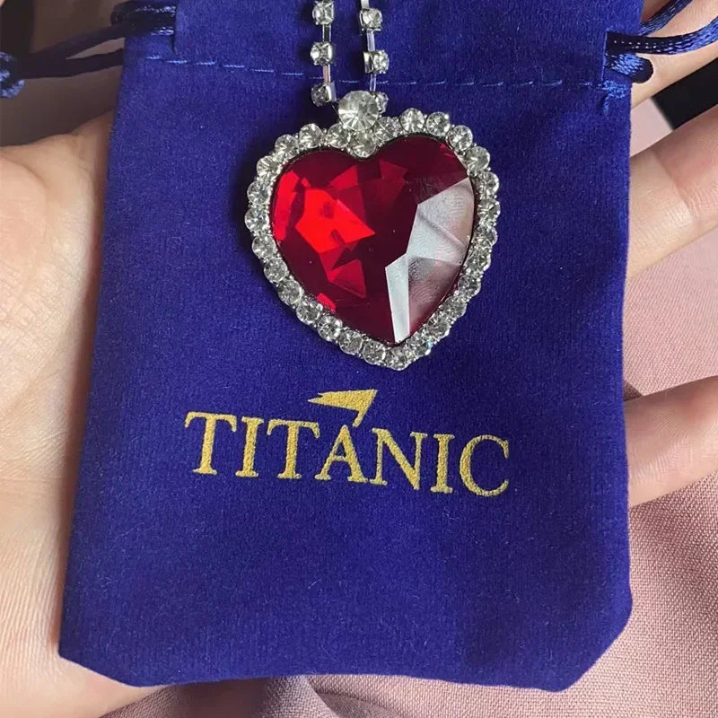 Titanic's Heart of the Ocean Necklace