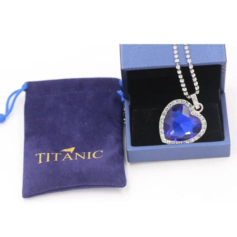 Titanic's Heart of the Ocean Necklace